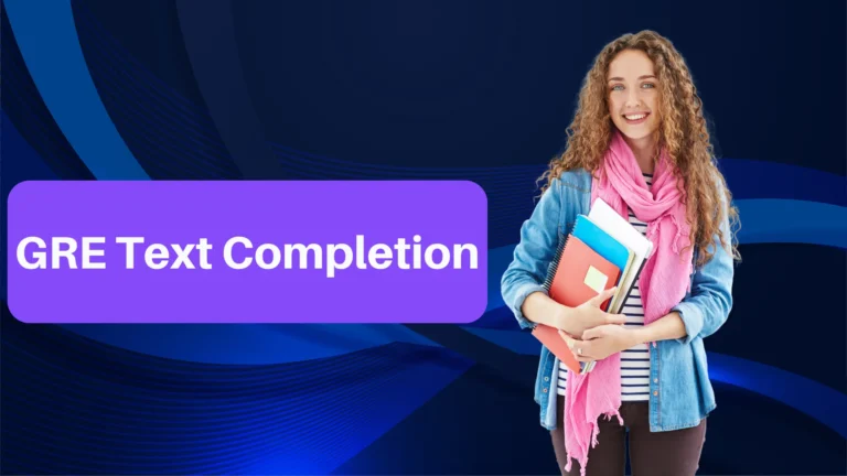 GRE Text Completion