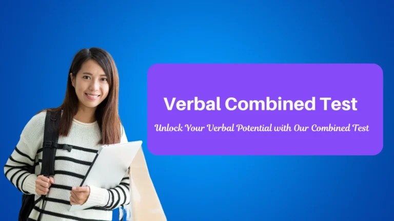 Verbal Combined Tests