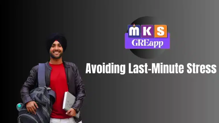 Avoiding Last-Minute Stress