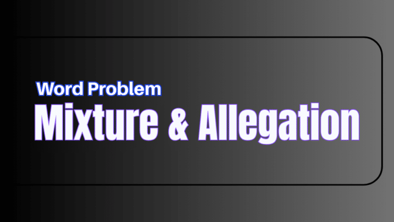 Mixture and Aligation