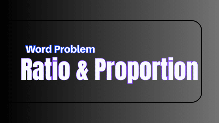 Ratio and Proportion