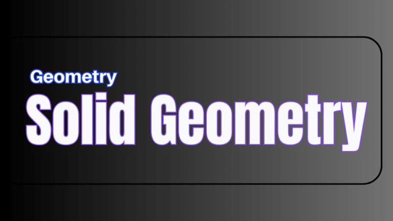Solid Geometry